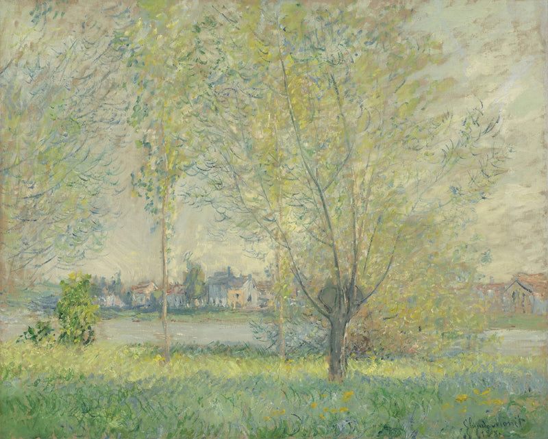 Die Weiden - Claude Monet