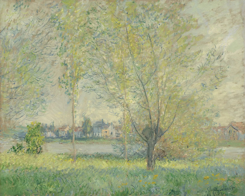 Die Weiden - Claude Monet