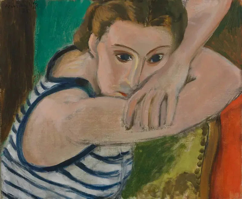 Die blauen Augen - Henri Matisse