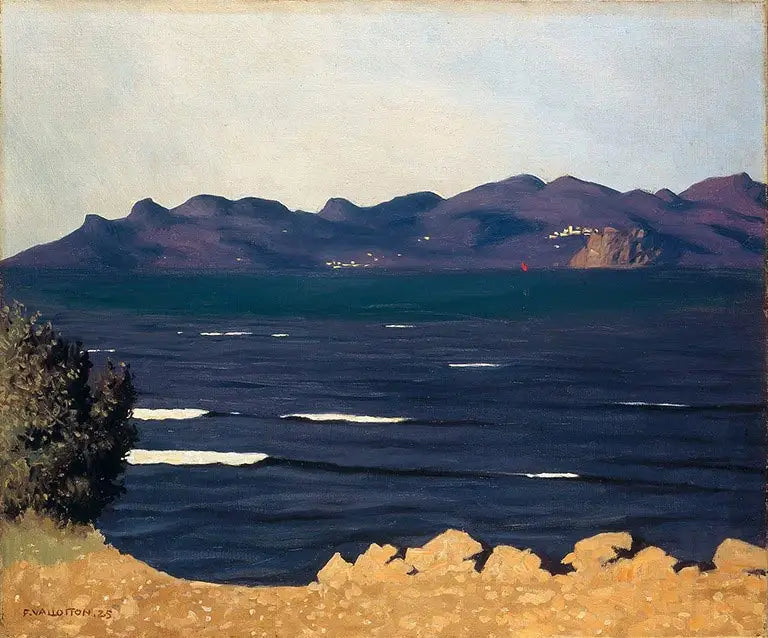 Der Esterel und die Bucht von Cannes - Félix Vallotton