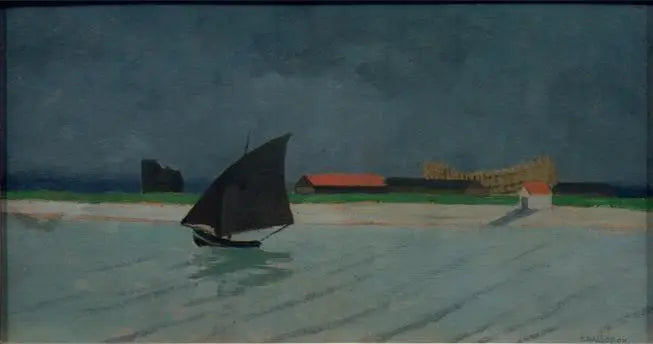 Der Seine-Mündung - Félix Vallotton