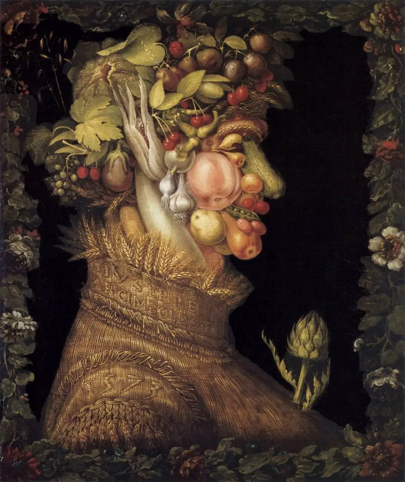Der Sommer - Giuseppe Arcimboldo