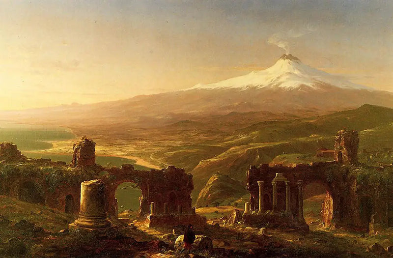 Der Ätna von Taormina - Thomas Cole