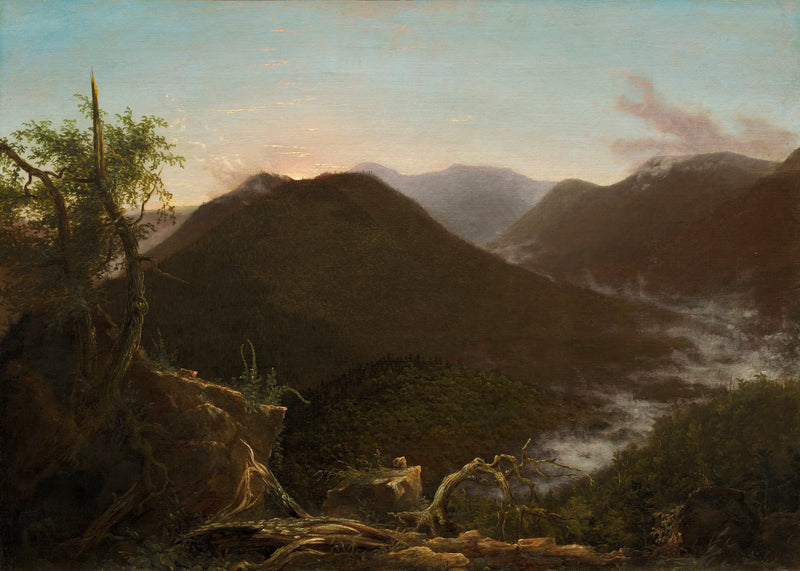 Sonnenaufgang in den Catskill Mountains - Thomas Cole