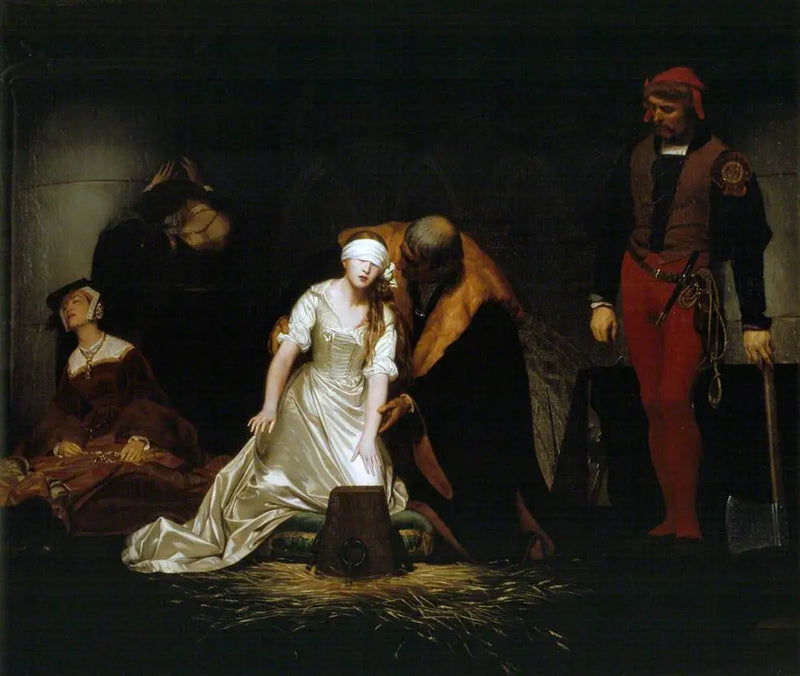 Die Ausführung von Lady Jane Grey - Paul Delaroche