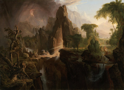 L’Expulsion du jardin d’Éden - Thomas Cole - Alpha Reproduction