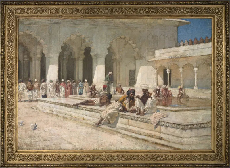 Gebetszeit in der Perlenmoschee, Agra - Edwin Lord Weeks