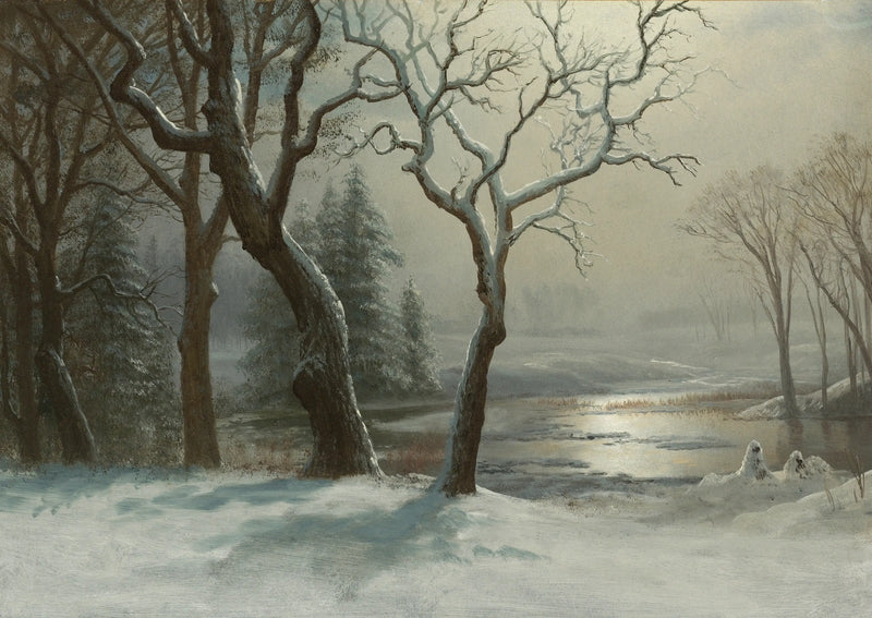 Der Winter in Yosemite - Albert Bierstadt
