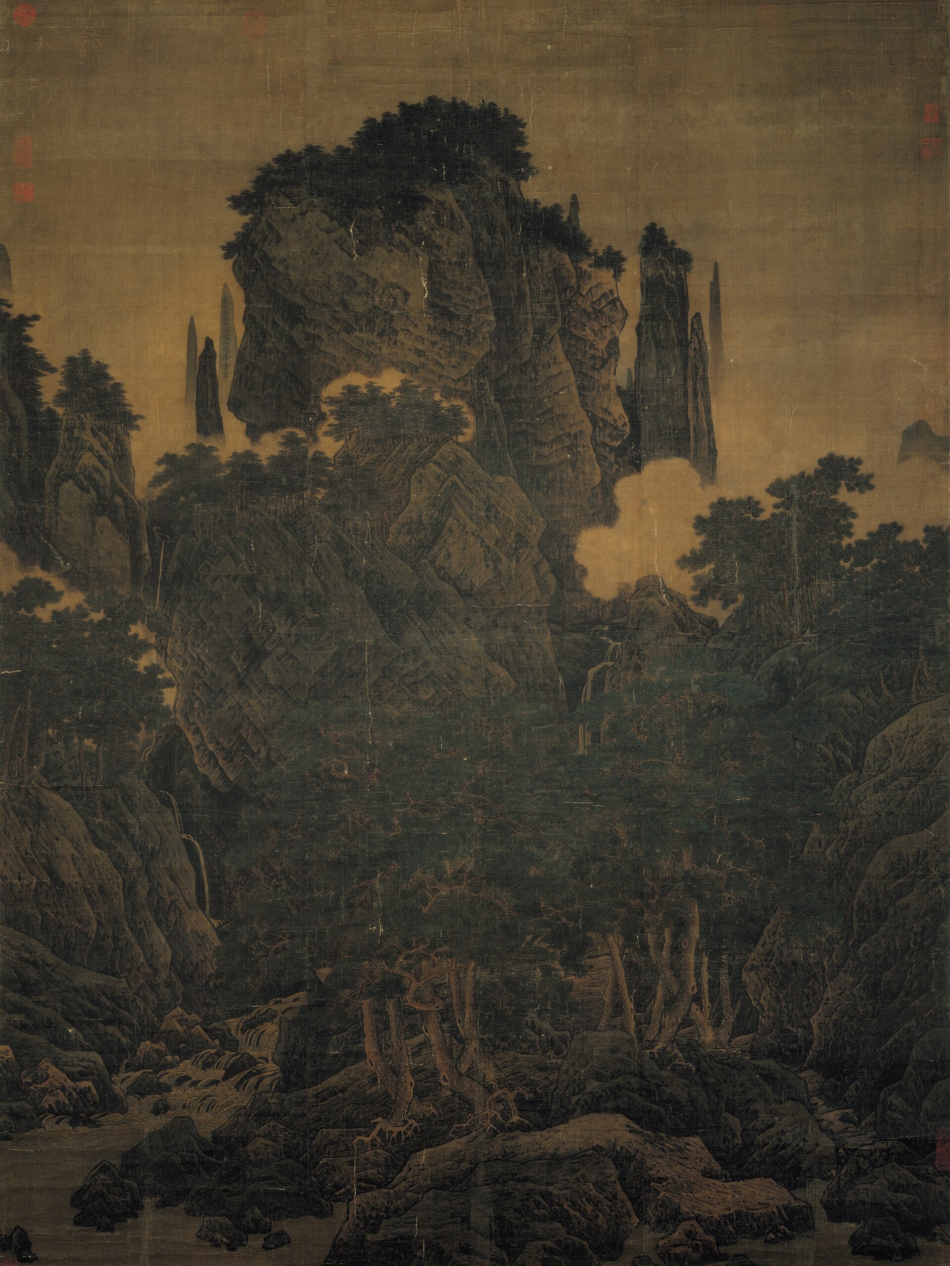 Wind in Pines Among a Myriad Valleys - Li Tang