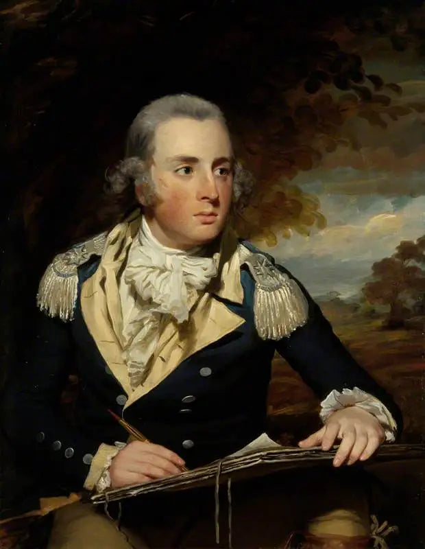 Oberstleutnant George Lyon (aktiv 1788 - ca. 1826) - Henry Raeburn