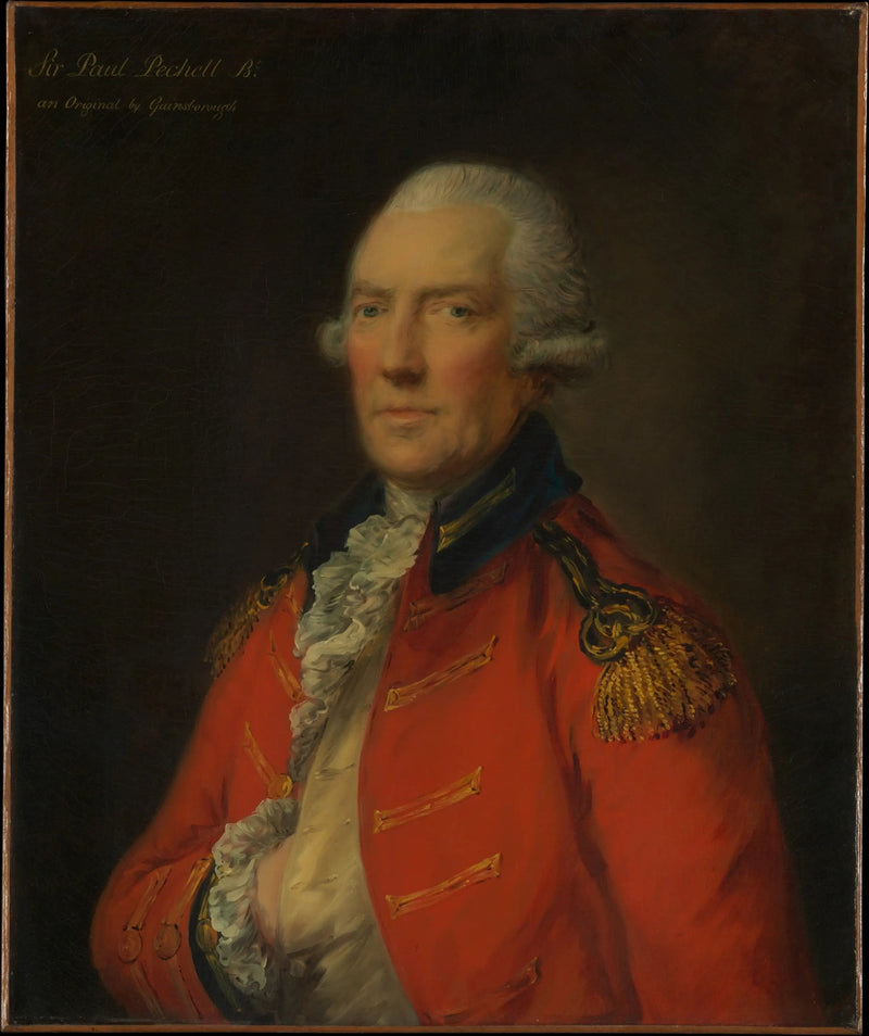 Oberstleutnant Paul Pechell (1724-1800) - Thomas Gainsborough
