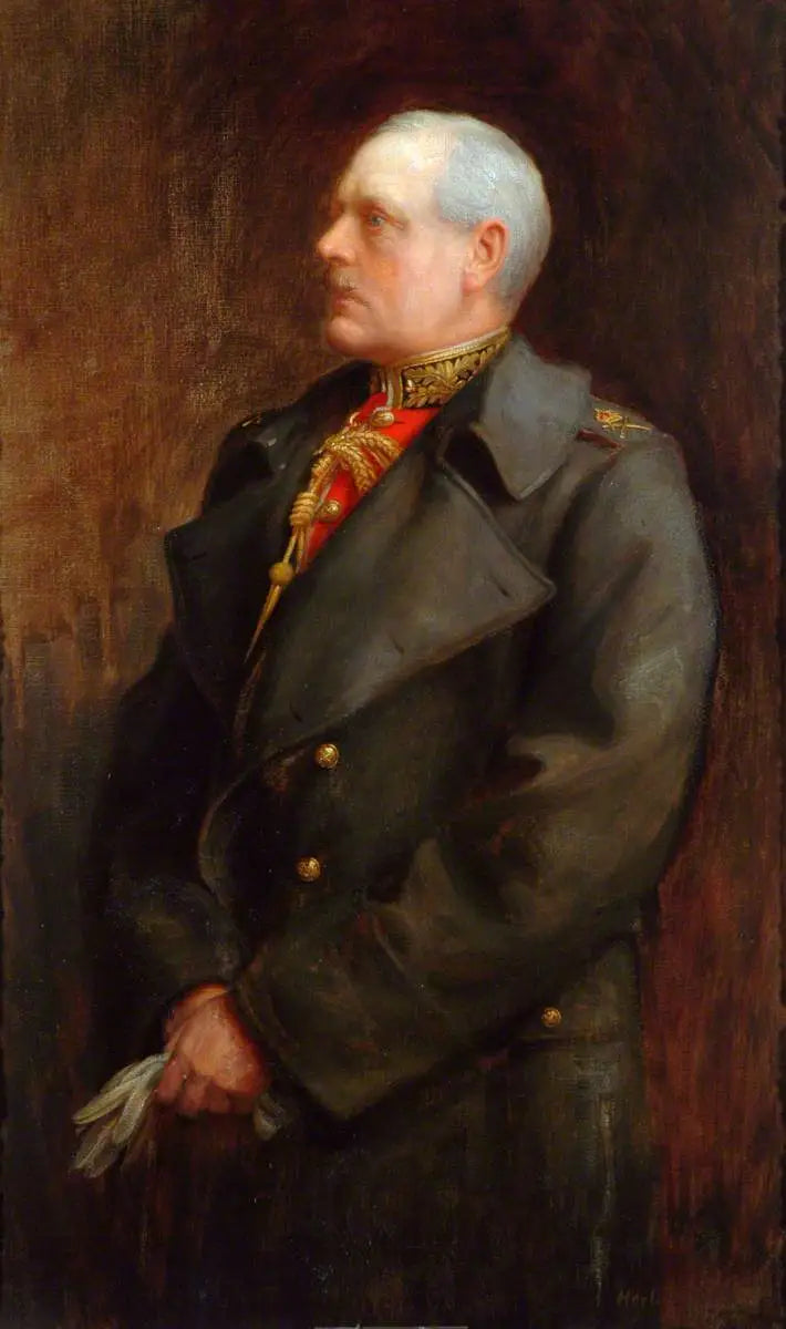 Generalleutnant Sir William Edmund Franklyn, KCB, Oberst des Regiments (1906–1914) - Herbert Draper