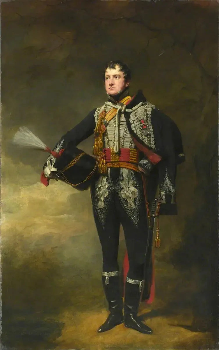 Leutnant John James Douglas (später Captain Sir John James Scott-Douglas, Baronet) (1792–1836), 15. Regiment der Leichten Dragoner (Husaren), um 1819 - Henry Raeburn