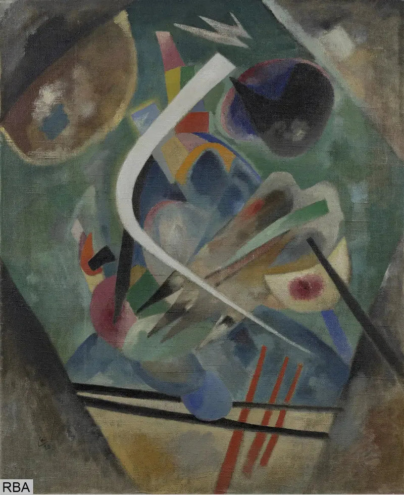Weiße Linie - Vassily Kandinsky