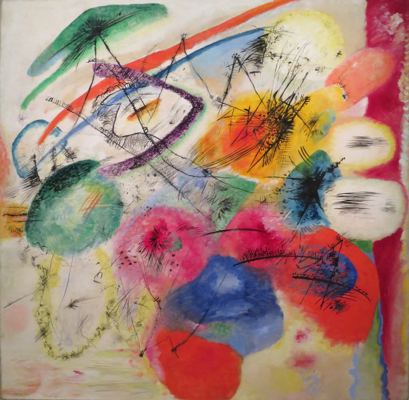 Schwarze Linien - Vassily Kandinsky
