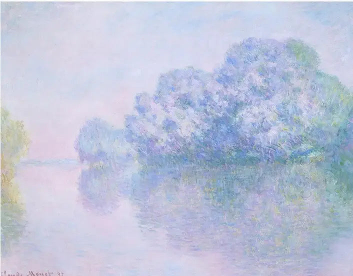 Die Brennnesselinsel, Giverny - Claude Monet