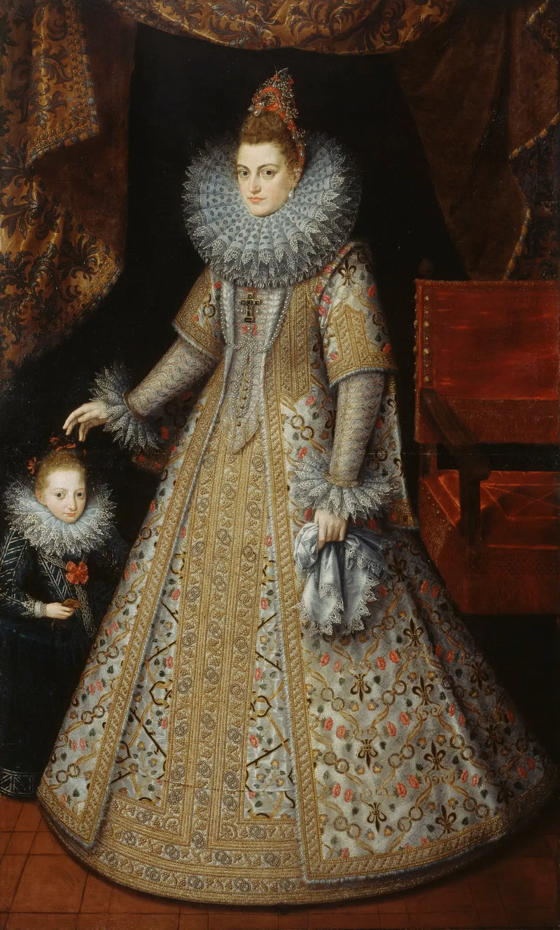 Die Infantin Isabelle Clara Eugenia (1566-1633), Erzherzogin von Österreich - Frans Pourbus der Jüngere
