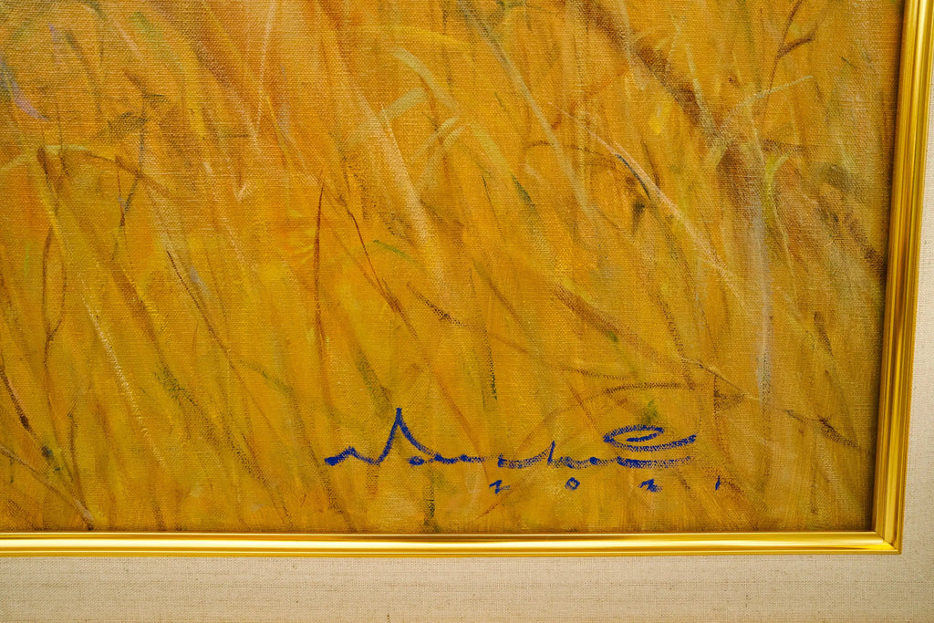 Lion dans la savane | 150 x 100 cm image 8 reproduction réalisée par Alpha Reproduction