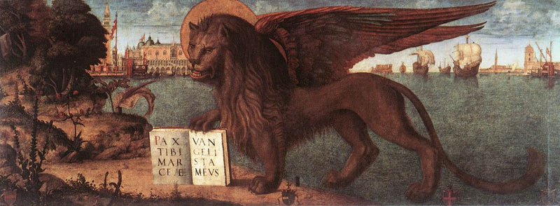 Löwe des heiligen Markus - Vittore Carpaccio