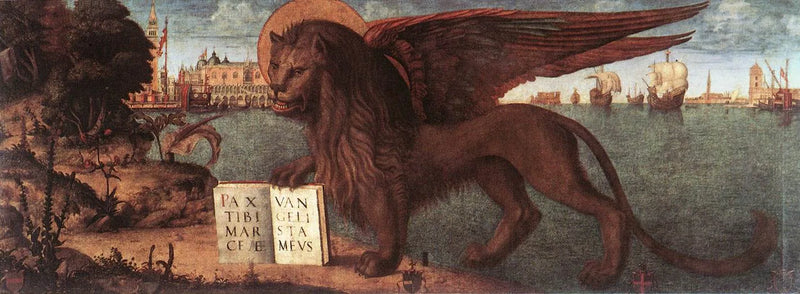 Löwe des heiligen Markus - Vittore Carpaccio