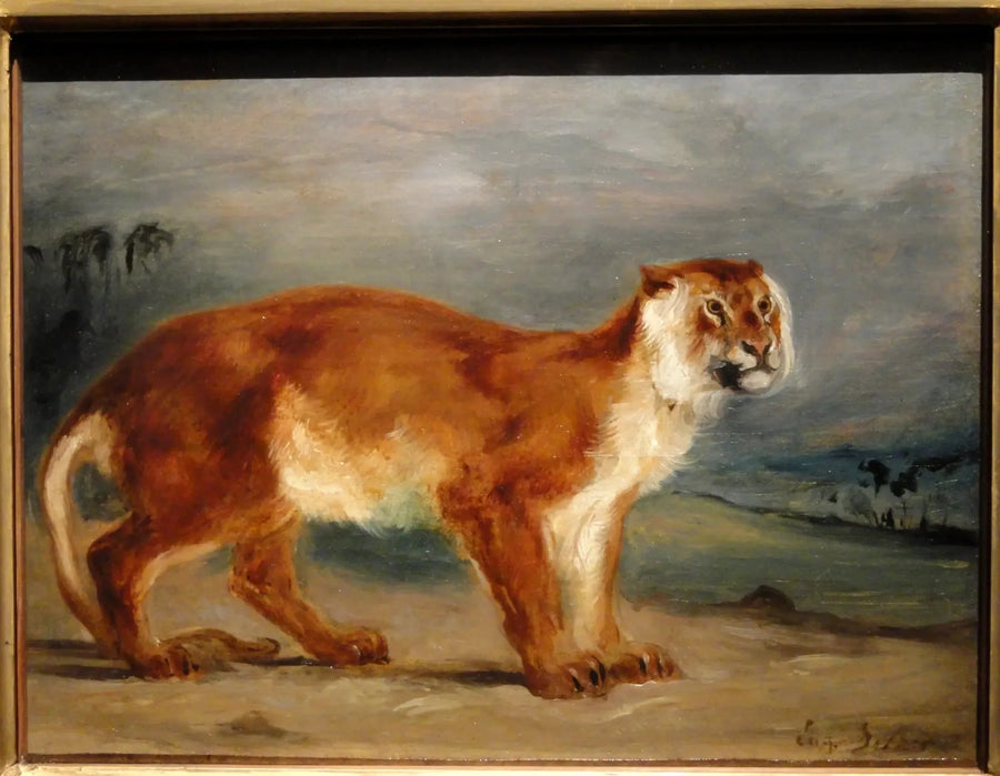 Löwin - Eugène Delacroix