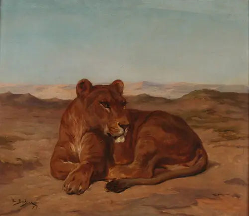 Löwin - Rosa Bonheur