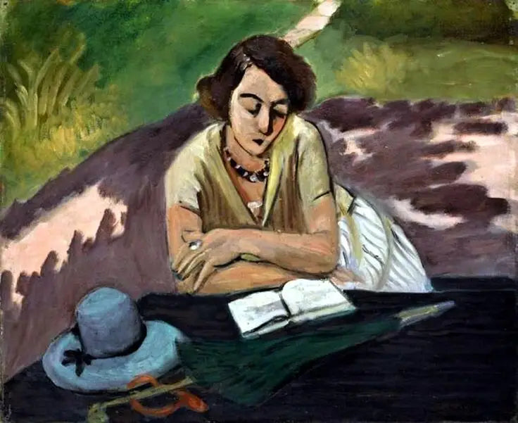 Leselampe mit Sonnenschirm - Henri Matisse