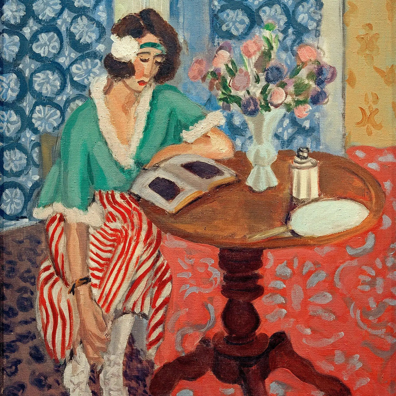 Leselampe am Beistelltisch - Henri Matisse