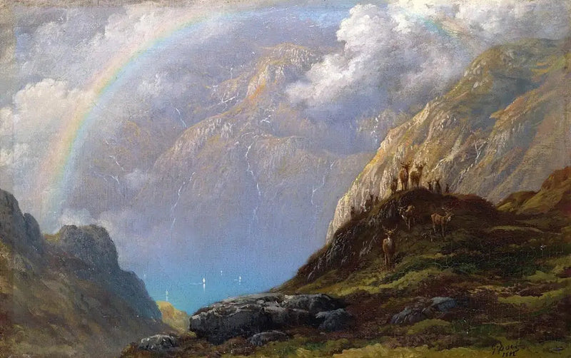 Loch Carron, Schottland - Gustave Doré