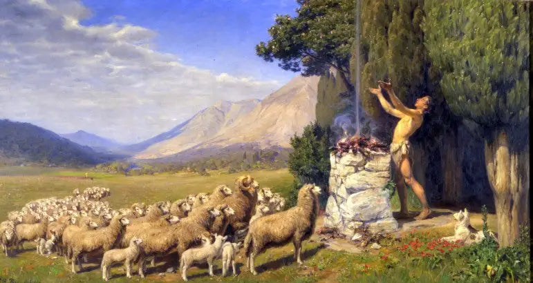 Das Angebot von Abel - H. A. Brendekilde