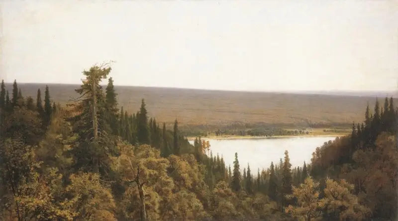 Reiche Log (Kiefernwald auf Kama) - Ivan Chichkine