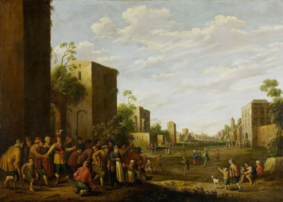 Loger les pauvres - Joost Cornelisz. Droochsloot