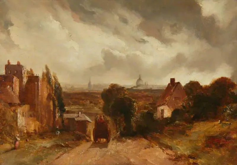 London aus Hampstead Heath - John Constable