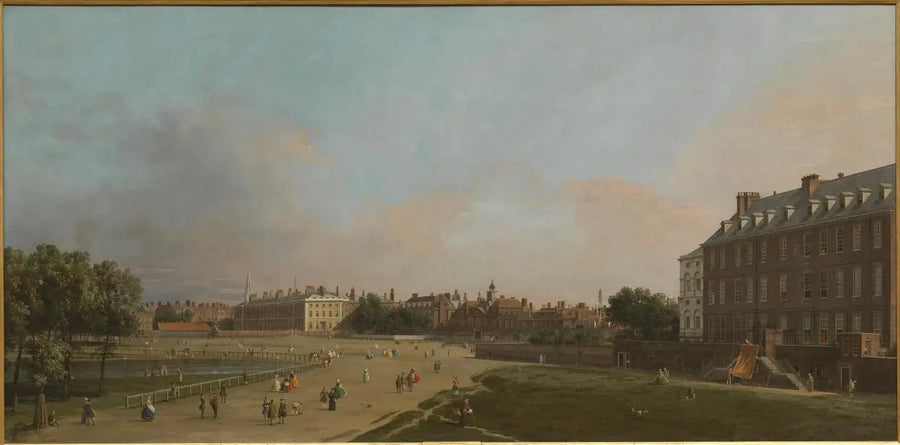 London : Old Horse Guards seit St James's Park - Canaletto