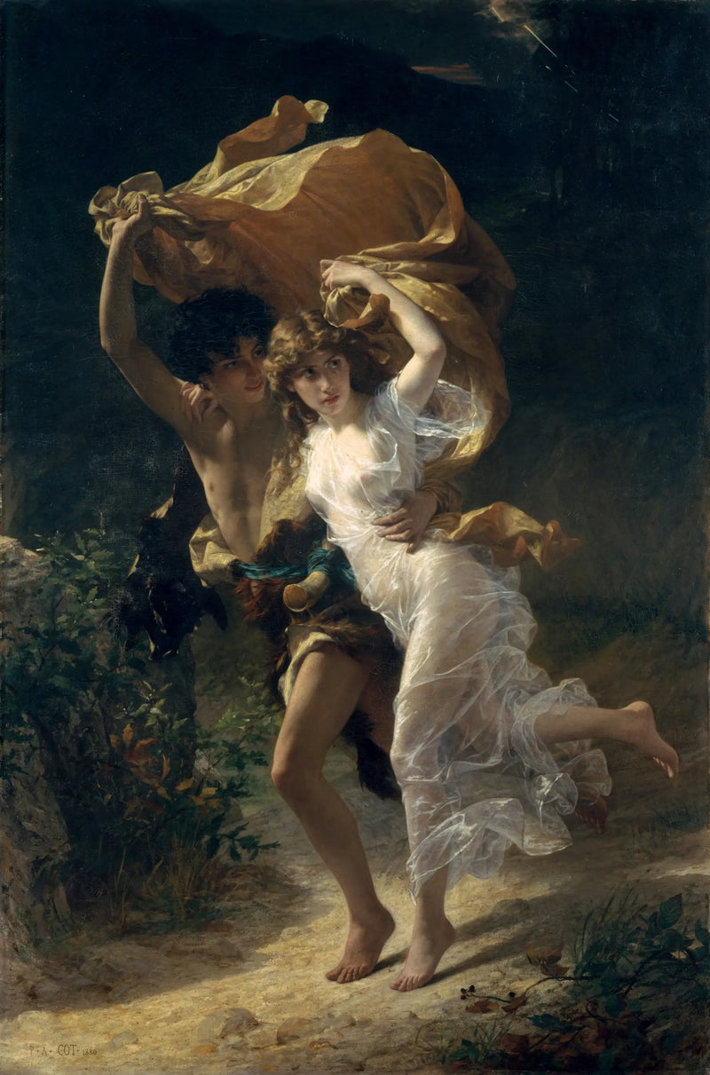 Das Gewitter - Pierre Auguste Cot