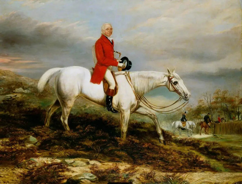 Lord Lonsdale bei der Jagd - John Frederick Herring, Sr.
