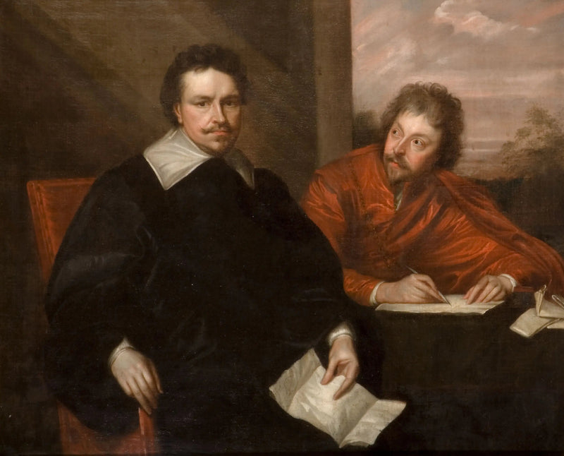 Lord Strafford und sein Sekretär Sir P Mainwaring - Antoine van Dyck