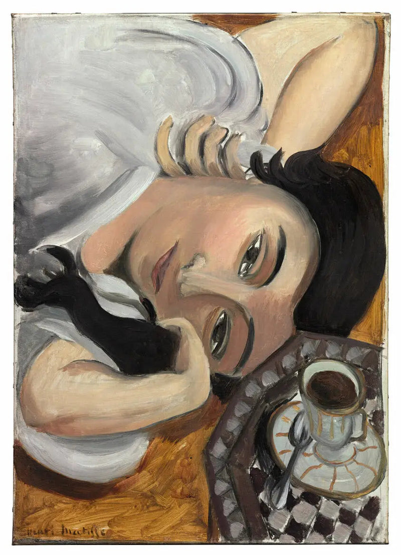 Lorette mit der Kaffeetasse - Henri Matisse