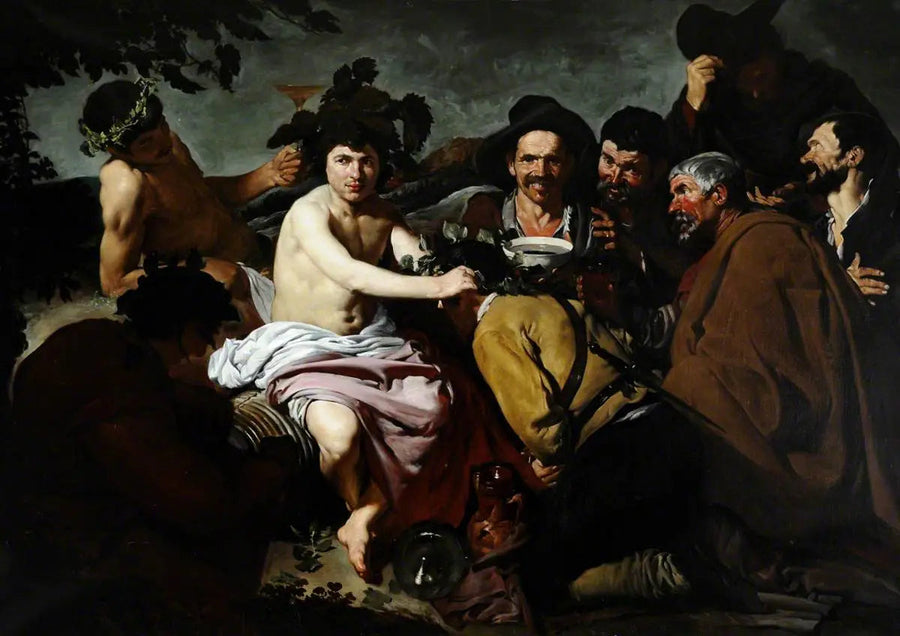 Die Betrunkenen (Der Triumph des Bacchus) - Diego Velázquez