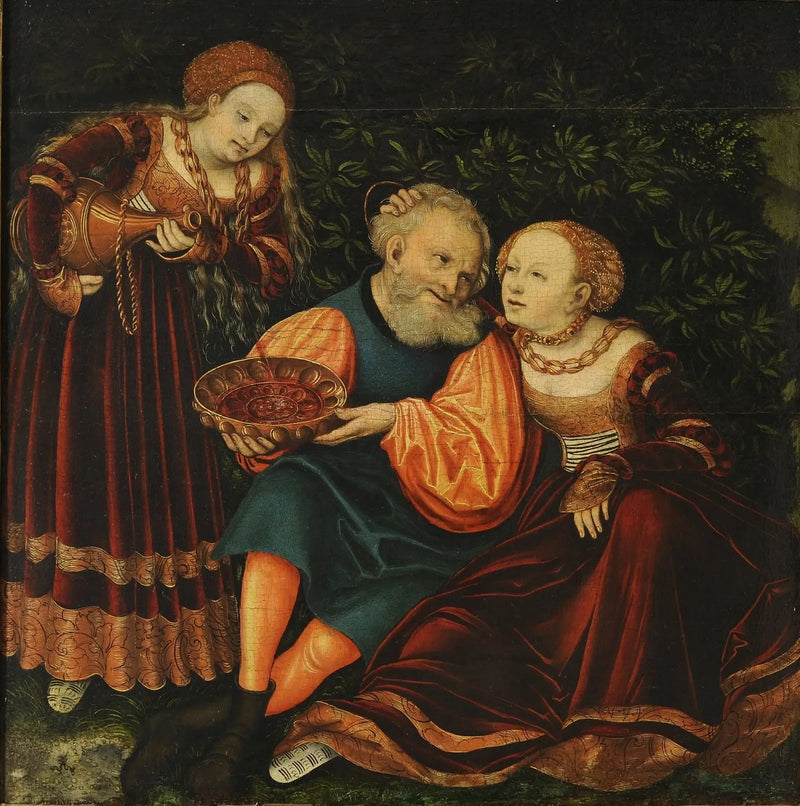 Los und seine Töchter - Lucas Cranach der Ältere