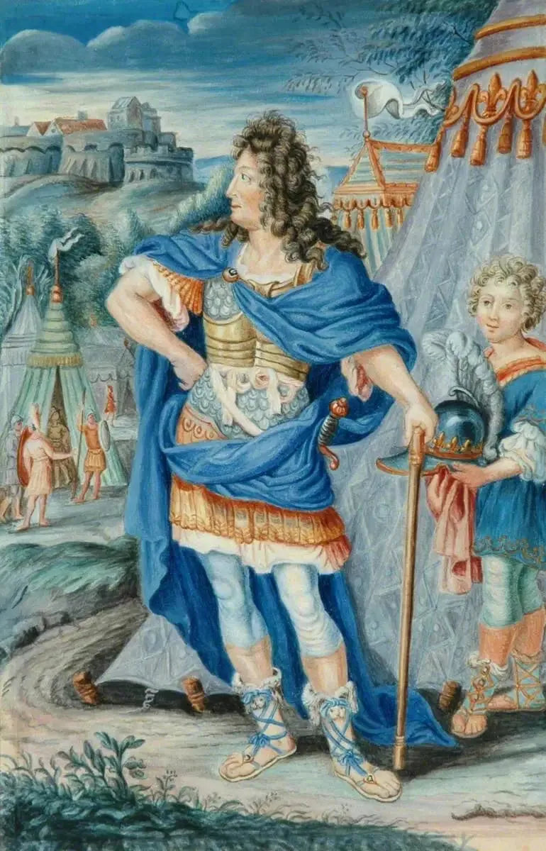 Louis XIV als römischer Kaiser - Pierre Mignard