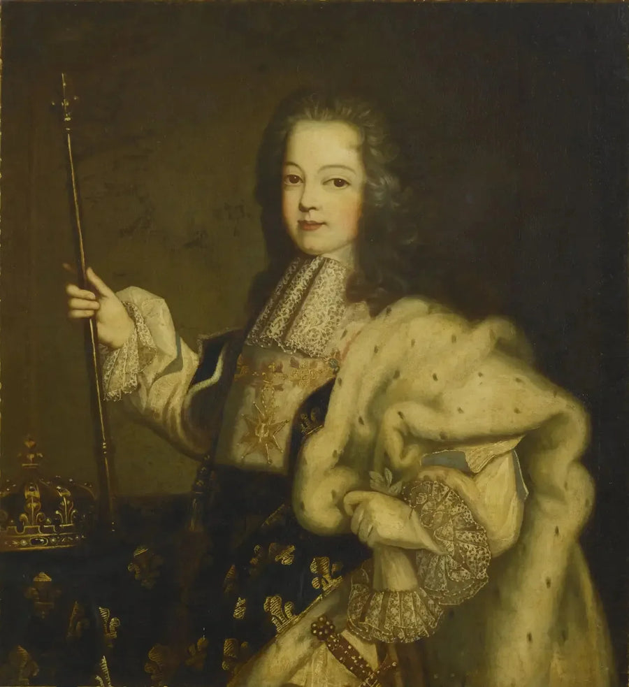 Louis XV, König von Frankreich (1710-1774) - Hyacinthe Rigaud