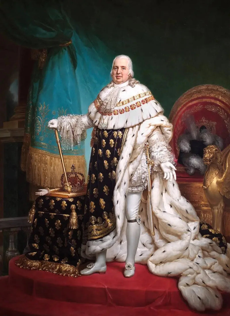 Louis XVIII (1755–1824), König von Frankreich - François Gérard