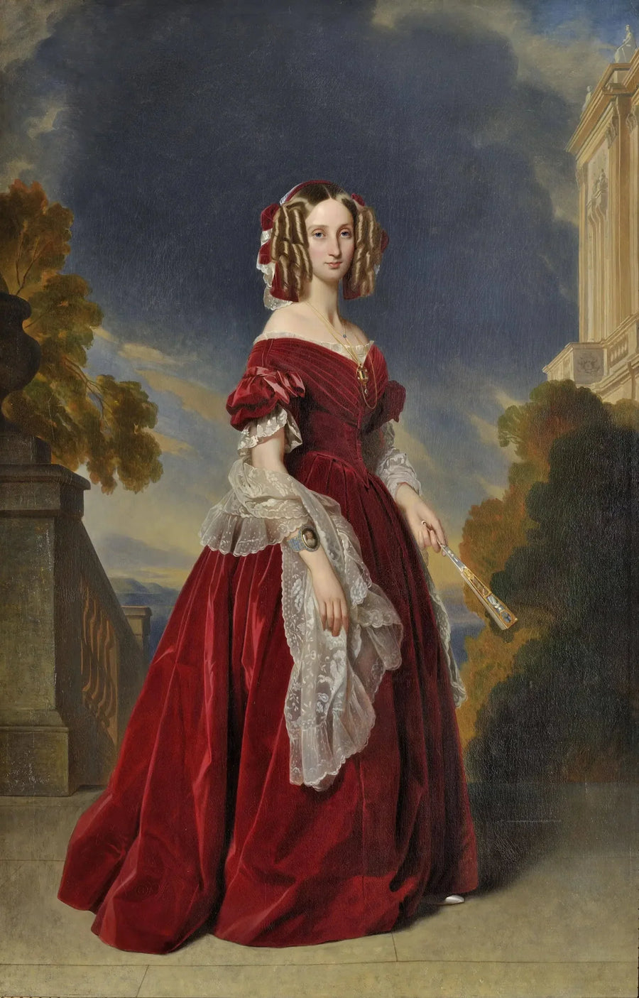Louise d'Orléans, Königin der Belgier (1812-1850) - Franz Xaver Winterhalter