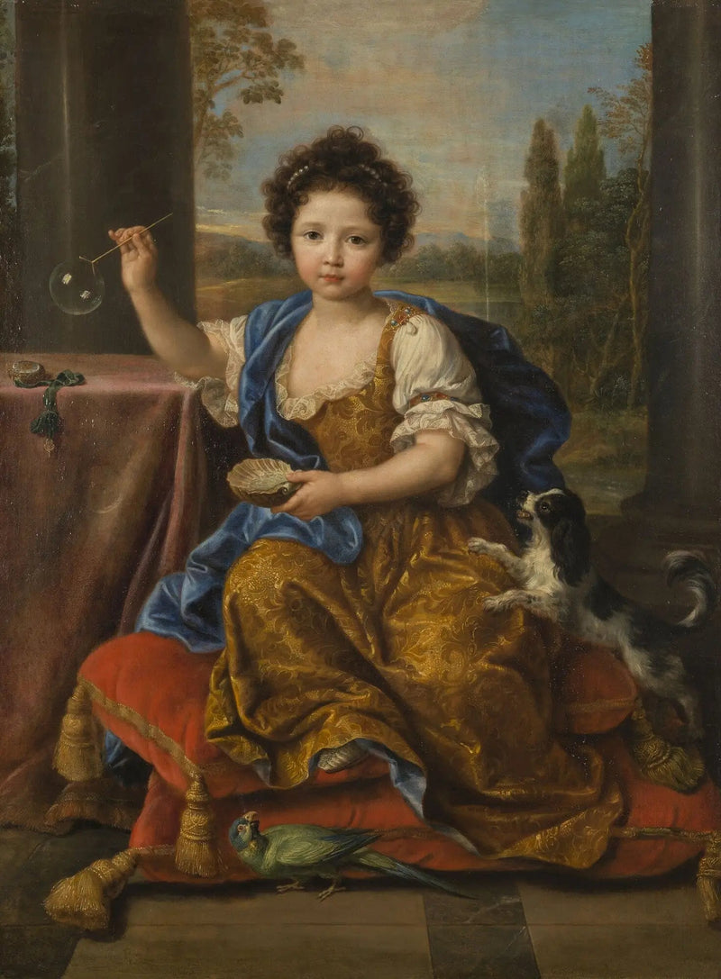 Louise-Marie de Bourbon, Herzogin von Orléans, genannt Mademoiselle de Tours - Pierre Mignard