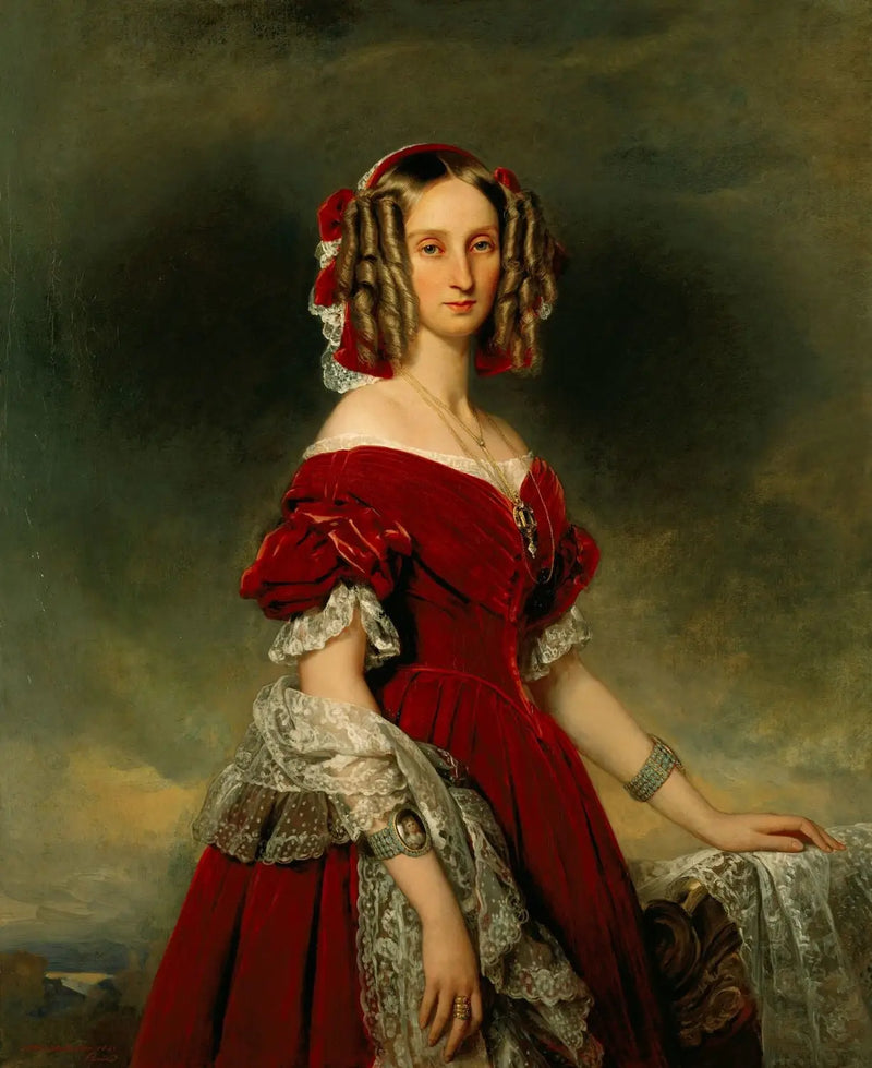 Louise, Königin der Belgier (1812-1850) - Franz Xaver Winterhalter