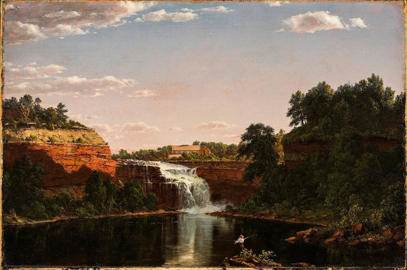 Unterer Wasserfall, Rochester - Frederic Edwin Church