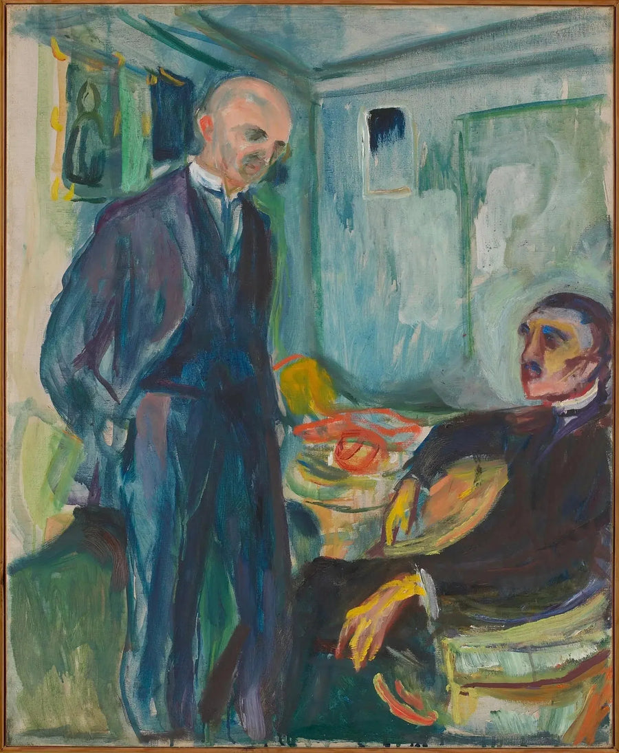 Lucien Dedichen und Jappe Nilssen - Edvard Munch
