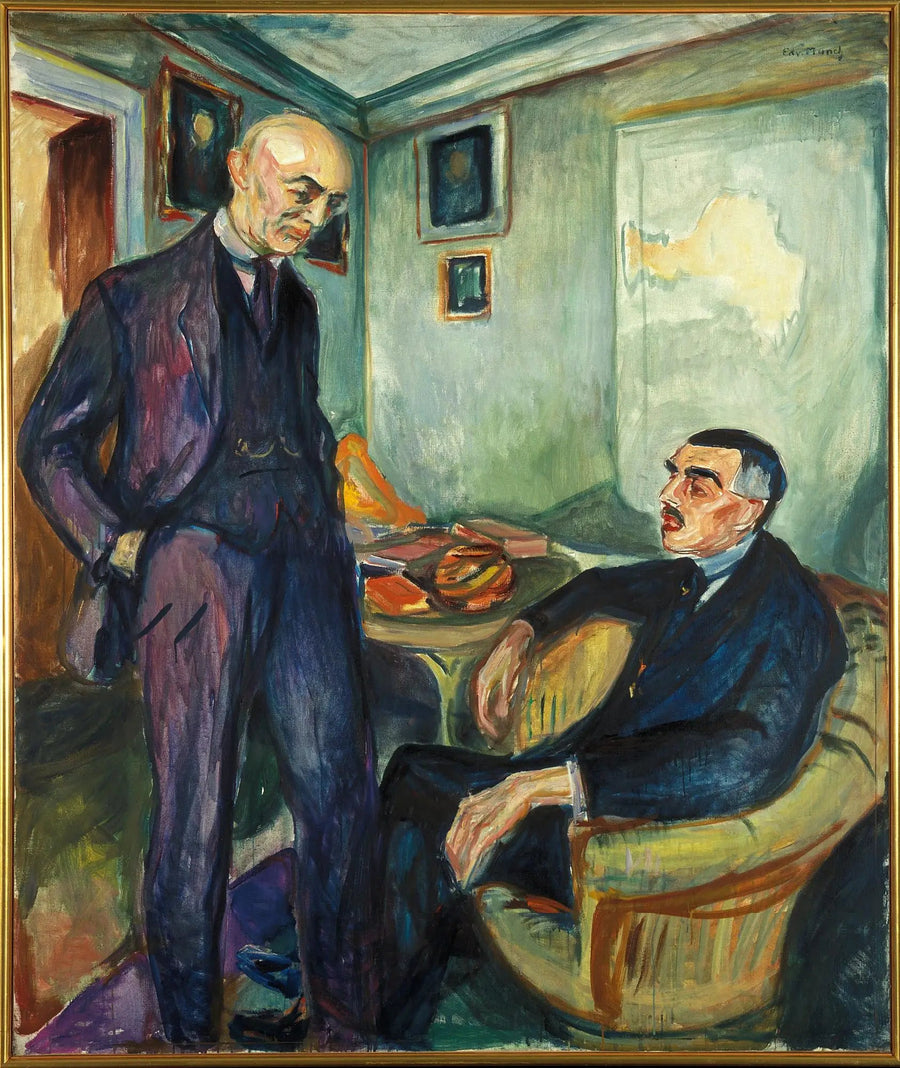 Lucien Dedichen und Jappe Nilssen - Edvard Munch