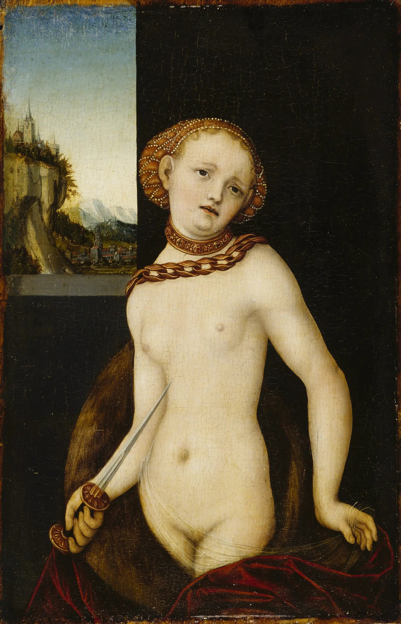 Lucrèce - Lucas Cranach der Ältere